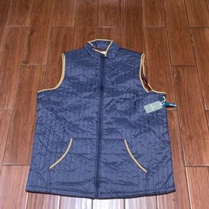 Mens mutual weave big&tall quilted vest size 2x